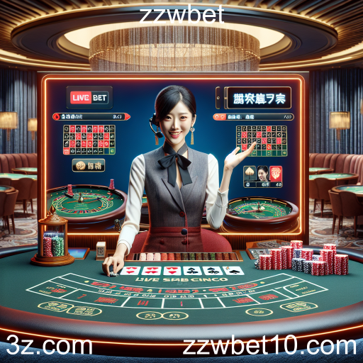 Experiência Imersiva do Cassino Ao Vivo no zzwbet